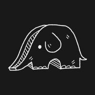 Elephant SLIDE doodle N4