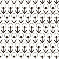 monochrome background dandelions