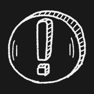 exclamation doodle N9