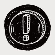 exclamation doodle N15