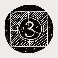 film countdown doodle N6