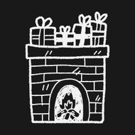 Fireplace doodle N8