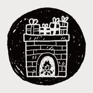 Fireplace doodle N10