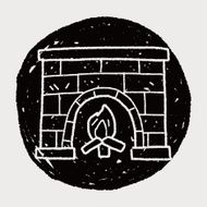 Fireplace doodle N14