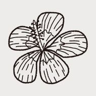 Flower doodle N147