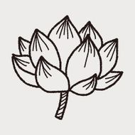 Flower doodle N168