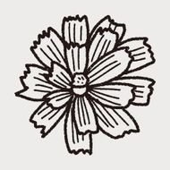 Flower doodle N172