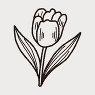 Flower doodle N177