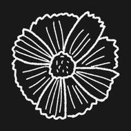 Flower doodle N180
