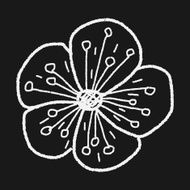 Flower doodle N196