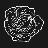 Flower doodle N199