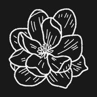 Flower doodle N207