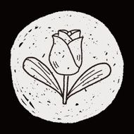 Flower doodle N239