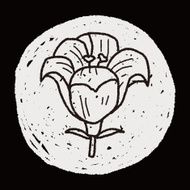 Flower doodle N240