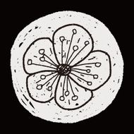 Flower doodle N246