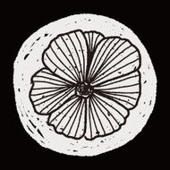 Flower doodle N248