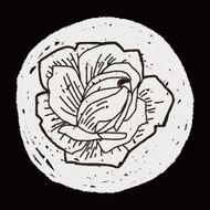 Flower doodle N249