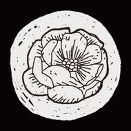 Flower doodle N250