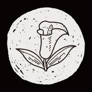 Flower doodle N253