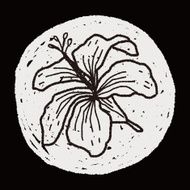 Flower doodle N256