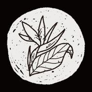Flower doodle N264