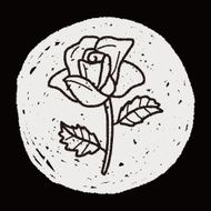 Flower doodle N270