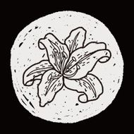 Flower doodle N273