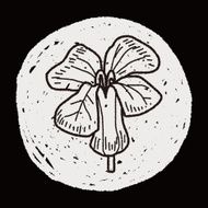 Flower doodle N274