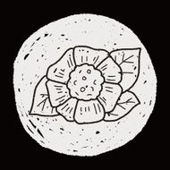 Flower doodle N275