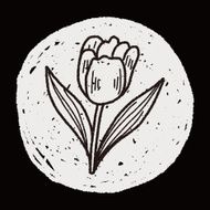 Flower doodle N277