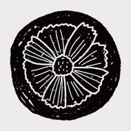 Flower doodle N280