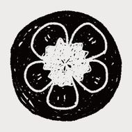 Flower doodle N283