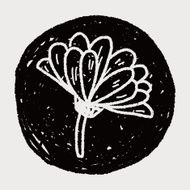 Flower doodle N287
