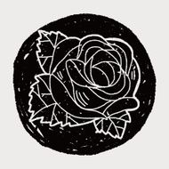 Flower doodle N288