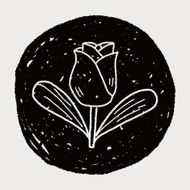 Flower doodle N289