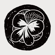 Flower doodle N292