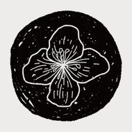 Flower doodle N293