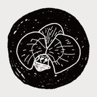 Flower doodle N294