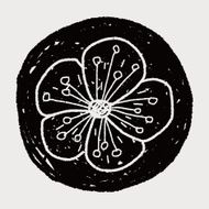 Flower doodle N296