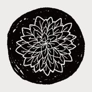 Flower doodle N302