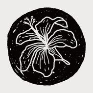 Flower doodle N306