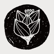 Flower doodle N310