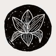 Flower doodle N312