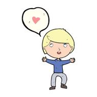 cartoon man in love N15