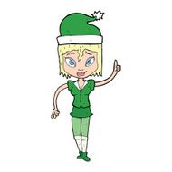 santa&#039;s helper cartoon N6