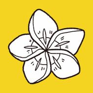 Flower doodle N363