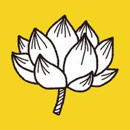 Flower doodle N366