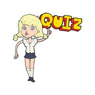 quiz sign cartoon N14