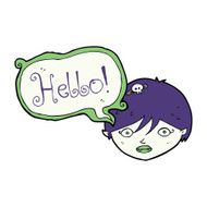 cartoon halloween vampire girl N30