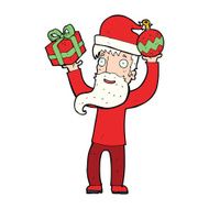 Cartoon Santa Claus N85